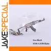 Black Assault Rifle Keychain Replica