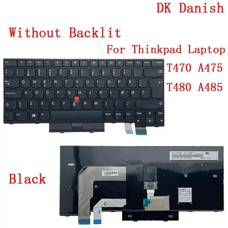 Lenovo ThinkPad T470 T480 Latin Spanish Keyboard 9 Lenovo ThinkPad T470 T480 Latin Spanish Keyboard - Image 9