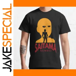 Saitama Sensei Manga T-Shirt for Men 6XL