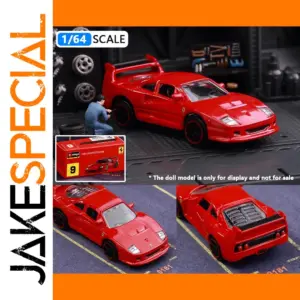 Bburago 1:64 Diecast Red Ferrari F40 Model