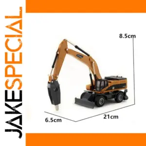1:50 Scale Metal Excavator Model Toy
