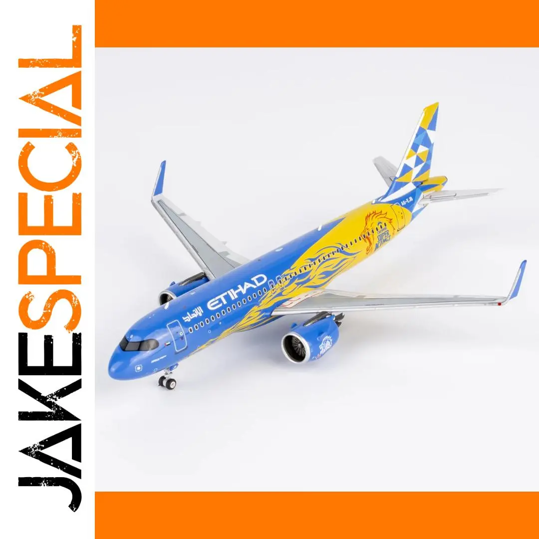 Etihad Airways A320neo Model A6-EJB 1/400 Scale 1 Etihad Airways A320neo Model A6-EJB 1/400 Scale