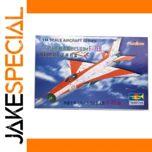 1:144 China Air Force -7EB Flying Aircraft Model
