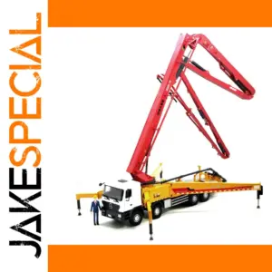 1/35 XCMG HB 62 Meter Concrete Pump Model