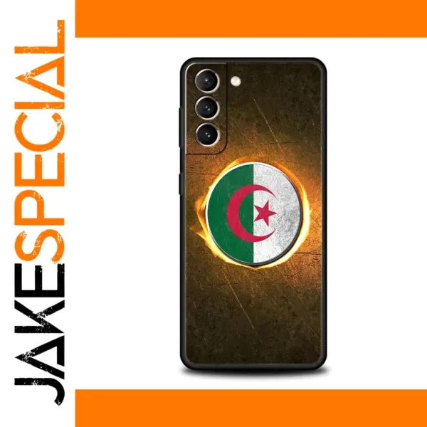 Algerian Flag Soft TPU Case for Samsung S20 FE