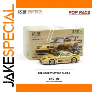 Top Secret GT300 Supra Diecast Model 1:64