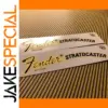 Fender Stratocaster Headstock Decal Set of 2