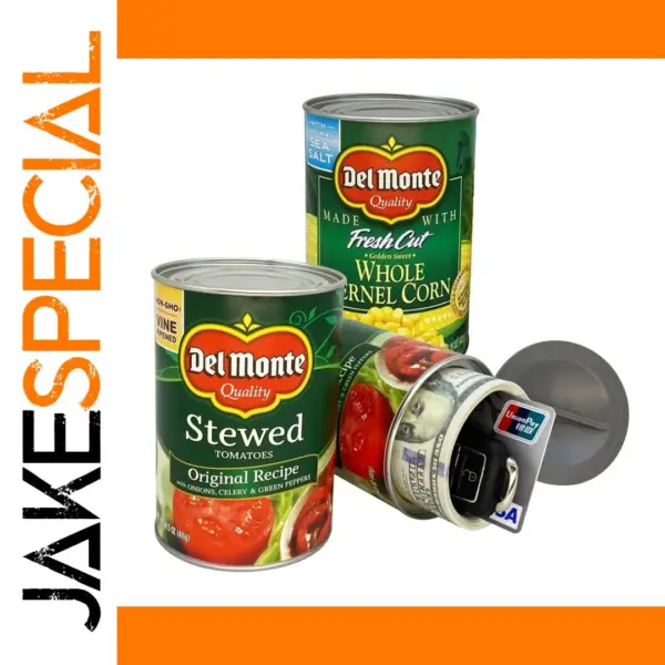 Hidden Diversion Safe Food Can Container