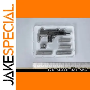 1/6 Scale UZI Submachine Gun Model Set
