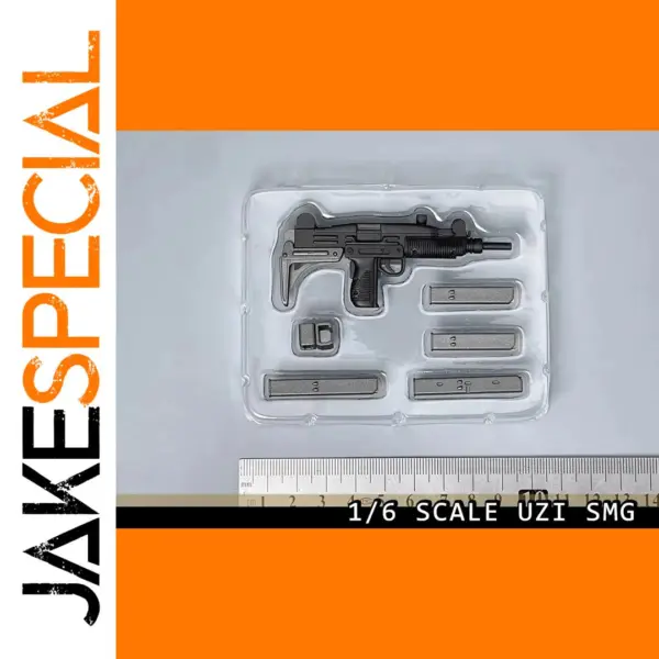1/6 Scale UZI Submachine Gun Model Set