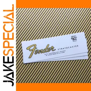 3-Piece Fender Stratocaster Headstock Decals Set