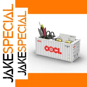 Shipping Container Style Desk Organizer