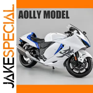 1:9 Suzuki Motorcycle Model with Stand
