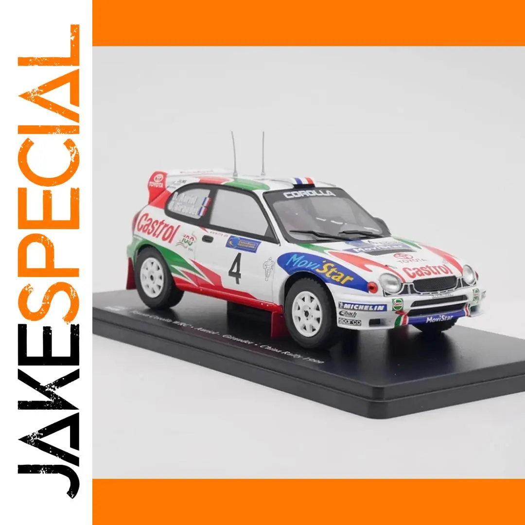 Diecast 1:24 Corolla WRC 1999 Model Car 1 Diecast 1:24 Corolla WRC 1999 Model Car