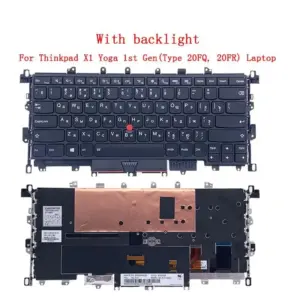 RU Backlit Keyboard for Lenovo X1 Yoga Gen 1 15 a4b5bdff no logo
