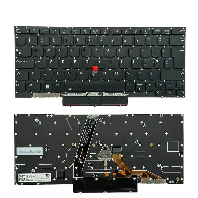 Lenovo ThinkPad X1 Nano Keyboard UK/US/Japanese 3 Lenovo ThinkPad X1 Nano Keyboard UK/US/Japanese - Image 3