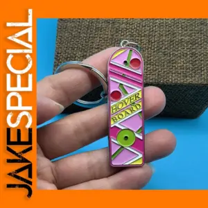 Back To The Future Marty McFly Hoverboard Keychain