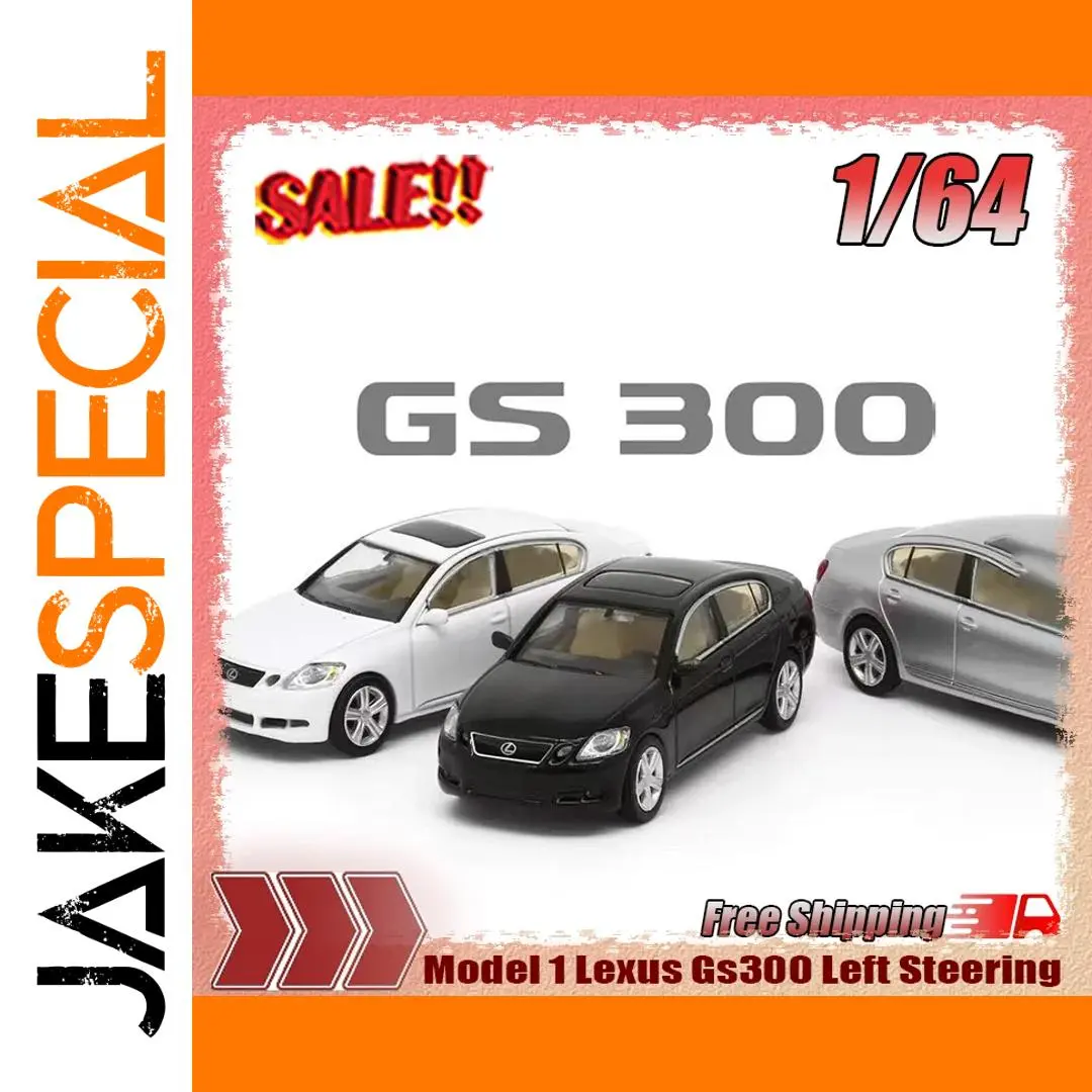 1:64 Lexus Gs300 Alloy Diecast Model Car 1 1:64 Lexus Gs300 Alloy Diecast Model Car