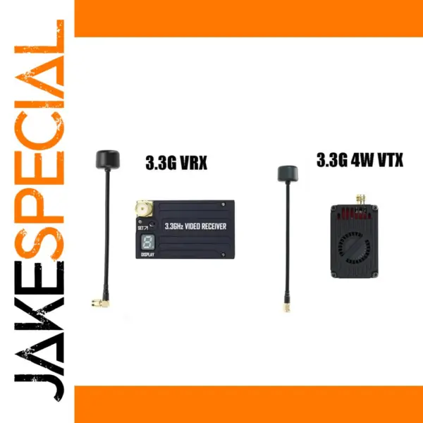 Rush FPV 3.3G 4W VTX & VRX Video Transmission System