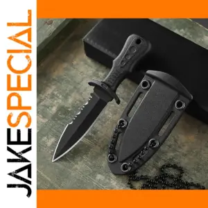 Mini Tactical Knife Necklace for Outdoor Use