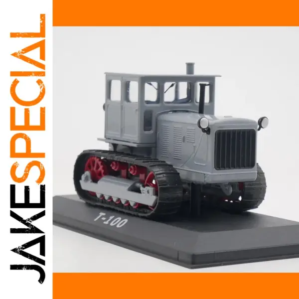 1:43 Scale T-100 Soviet Crawler Tractor Alloy Model
