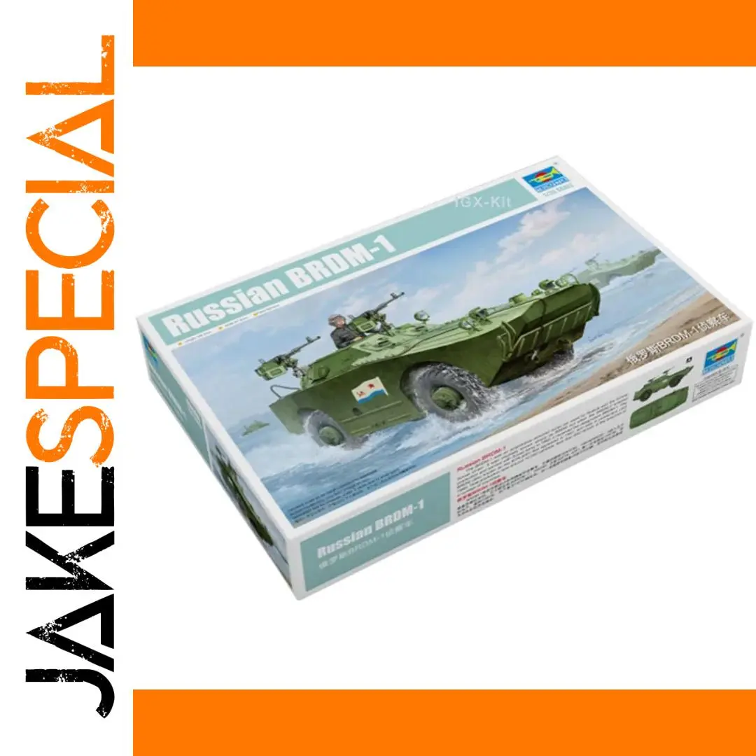 Russian BRDM-1 Scout Vehicle Model Kit 1:35 1 Russian BRDM-1 Scout Vehicle Model Kit 1:35