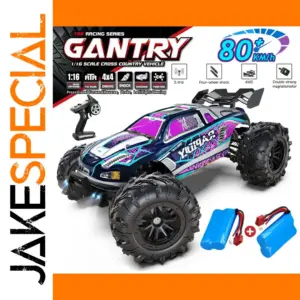 High-Speed 80KM/H Brushless RC Drift Car for Adults