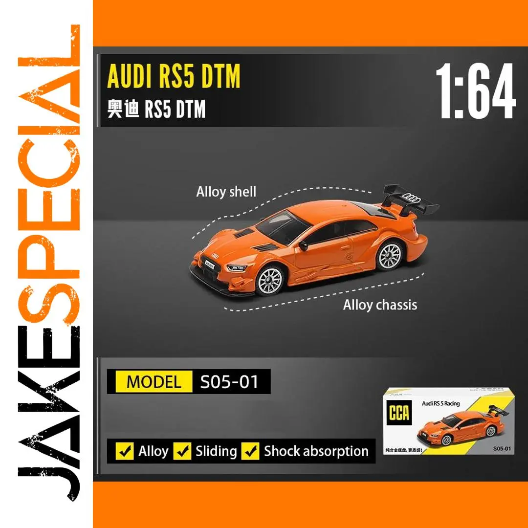 Audi RS5 DTM Model Car 1:64 Scale 1 Audi RS5 DTM Model Car 1:64 Scale
