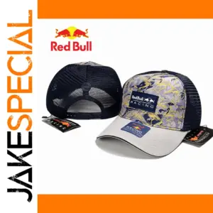Red Bull Embroidered Sun Hat for Men