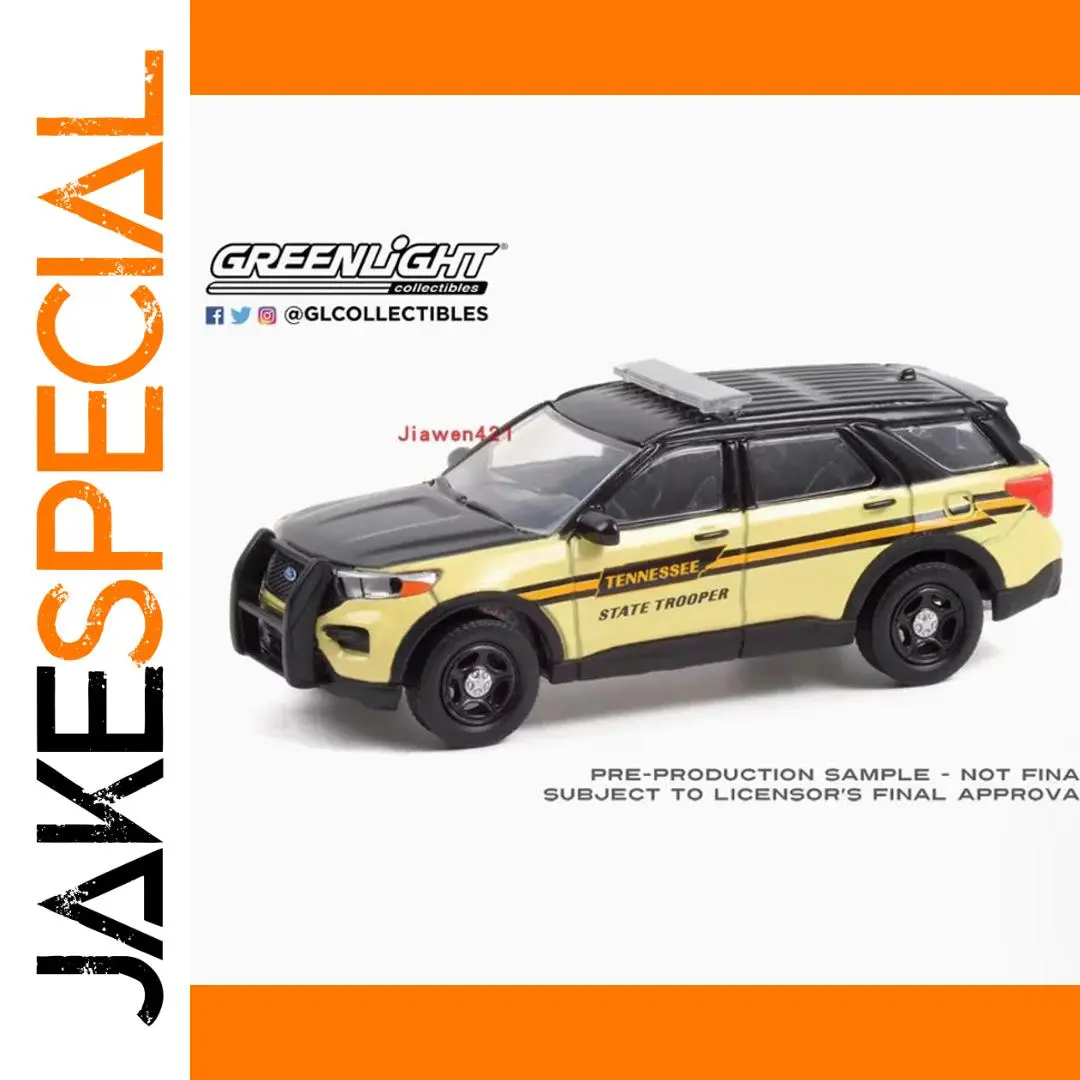 2020 Ford Police Interceptor Model 1:64 Scale Collectible 1 2020 Ford Police Interceptor Model 1:64 Scale Collectible