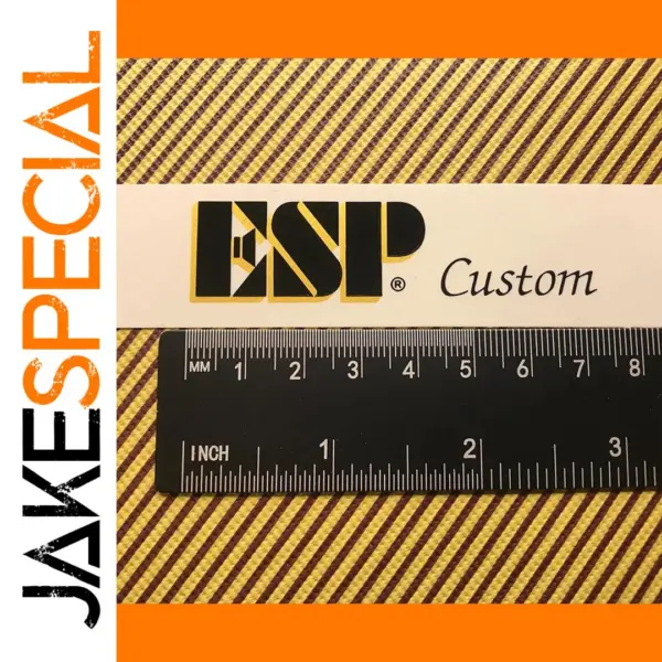3Pcs ESP Custom Headstock Logo Decals