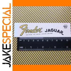 Fender Jaguar Headstock Decal Set of 3