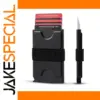 Minimalist RFID Blocking Metal Popup Wallet