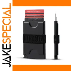 Minimalist RFID Blocking Metal Popup Wallet