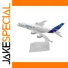 Diecast Airbus A380 Model on Stand