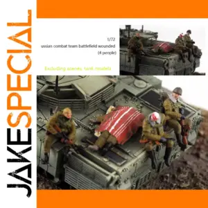 1/72 Russian Battlefield Wounded Soldier Set