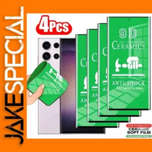 4-Piece HD Ceramic Screen Protector for Samsung Galaxy Series
