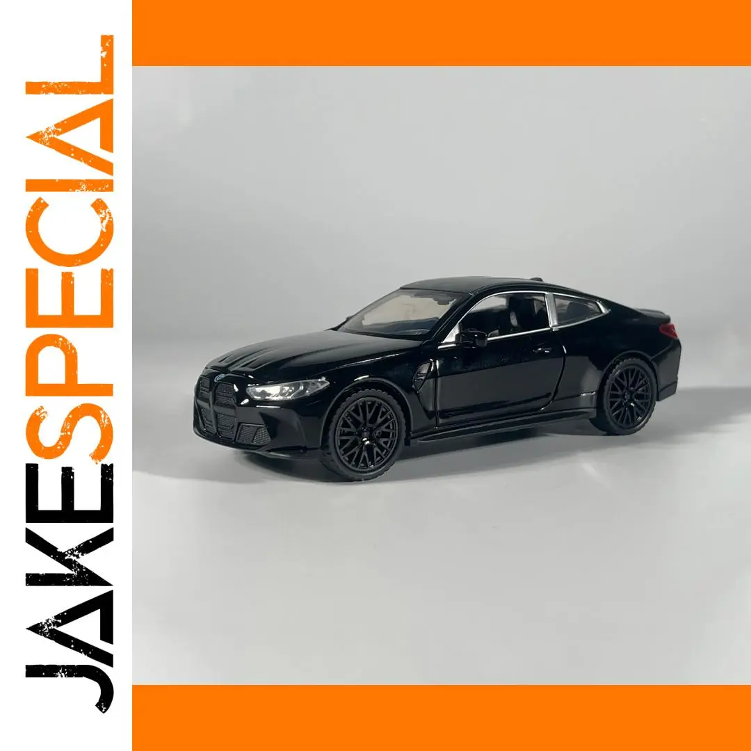 1:32 Black Sports Coupe Diecast Model Car 1 1:32 Black Sports Coupe Diecast Model Car