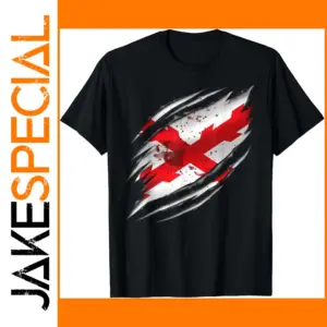 Casual Men’s Cotton T-Shirt with Spanish Borgoña Print