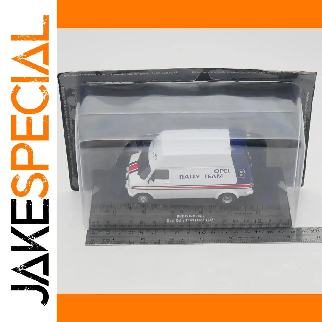 Bedford Blitz Opel Rally Team Model 1:43 Scale 1 Bedford Blitz Opel Rally Team Model 1:43 Scale