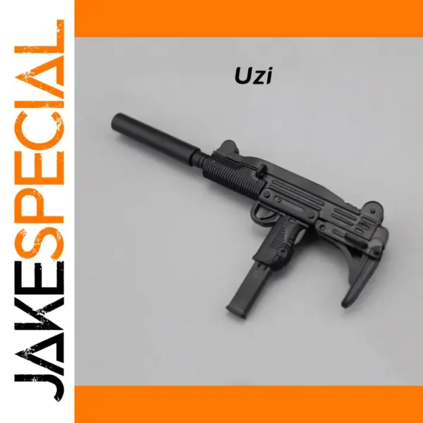 Uzi Submachine Gun 1:6 Scale Replica Model