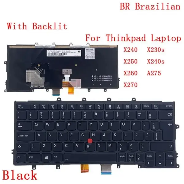 Lenovo ThinkPad Backlit Keyboard for X240 to X270 - Image 10