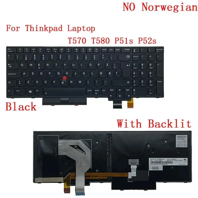 Lenovo ThinkPad T570 P51S Backlit UK Keyboard 7 Lenovo ThinkPad T570 P51S Backlit UK Keyboard - Image 7