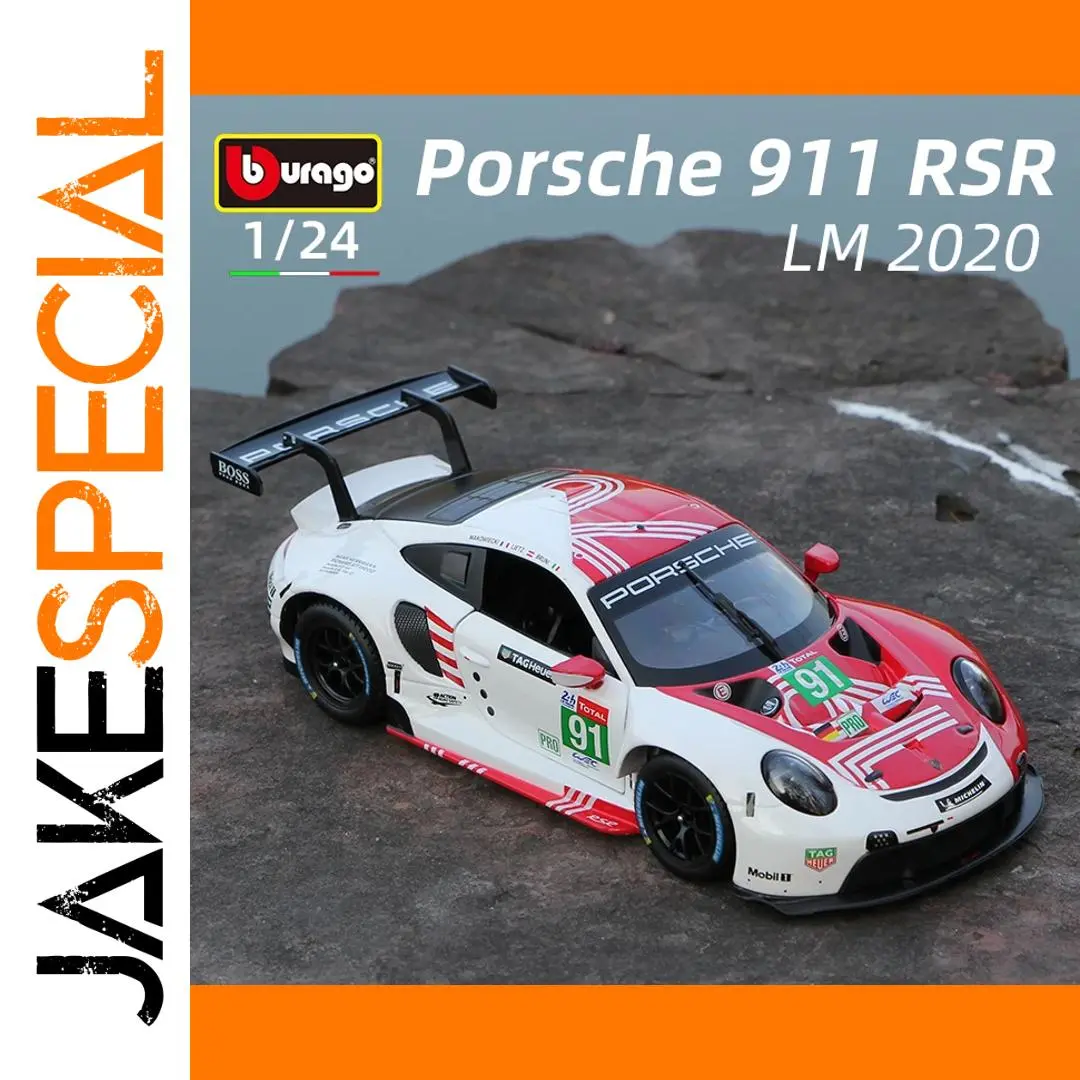 Bburago 1:24 Porsche 911 RSR Diecast Model 1 Bburago 1:24 Porsche 911 RSR Diecast Model