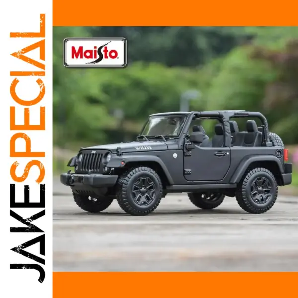 Jeep Wrangler Willys 2014 - Maisto 1/18 Jeep Wrangler Willys 2014 - Maisto 1/18