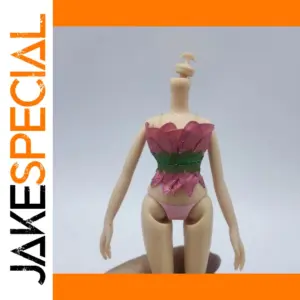 1/6 Scale Doll Colorful Floral Bodice Outfit