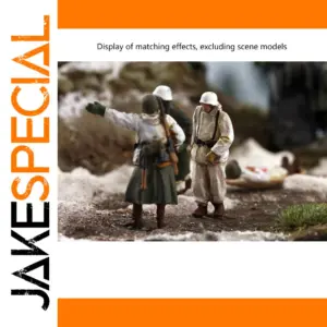 1/72 German Winter Wounded Rescue Figure Set