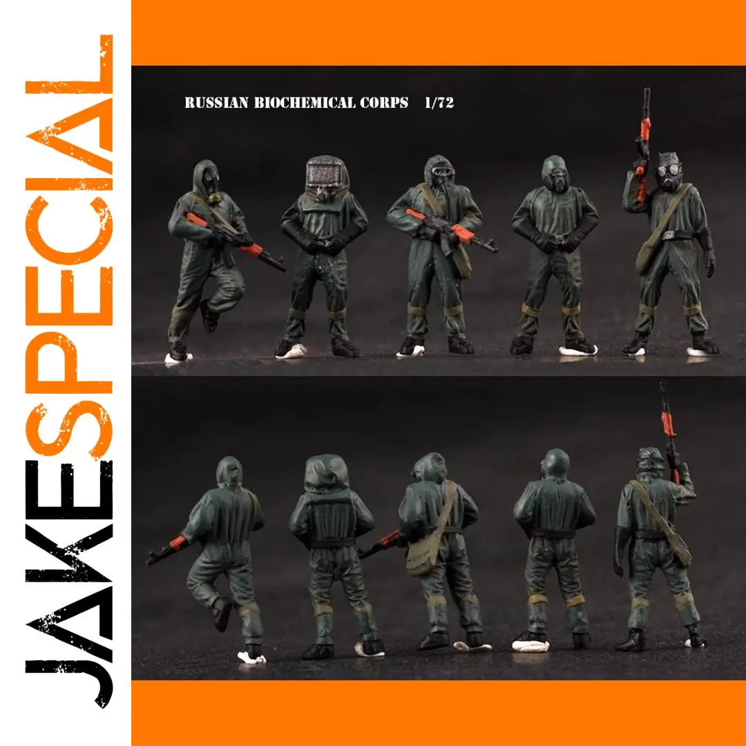 Russian Chemical Defense Squad 1/72 Model Set 1 Russian Chemical Defense Squad 1/72 Model Set