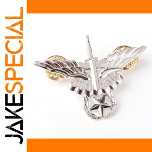 US Army Freefall Parachutist Wings Badge Pin