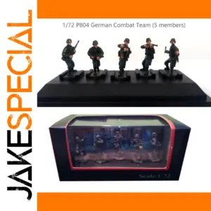 1/72 German Combat Soldier Set (5 Figures)